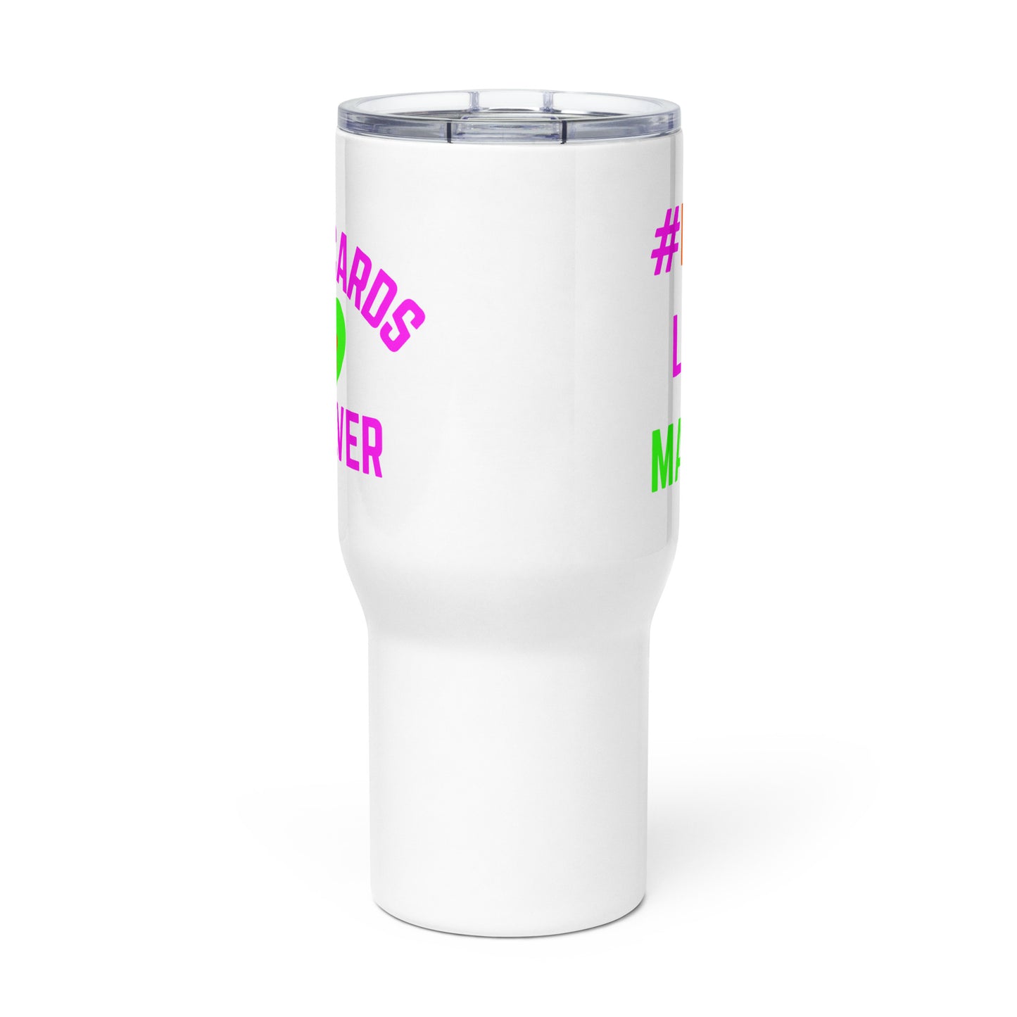 M EC Neon Love Like Marla Travel Mug