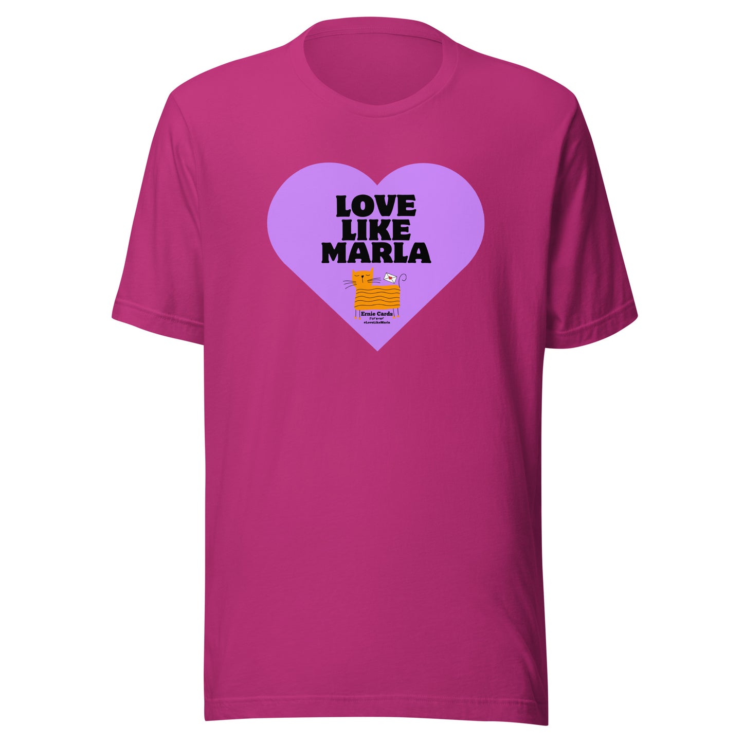 4) EC Love Like Marla Hear Unisex Tee