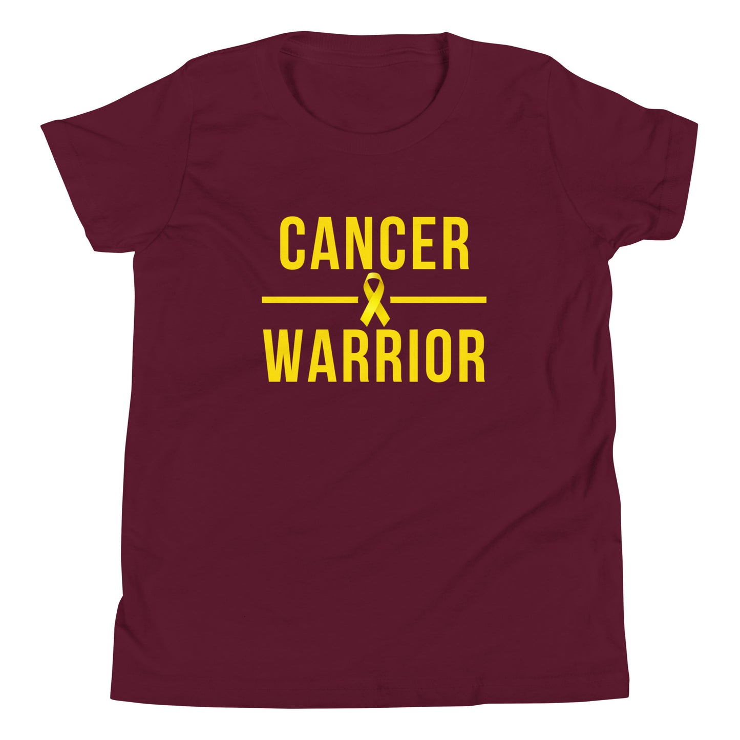 7) Cancer Warrior Ribbon Youth Tee