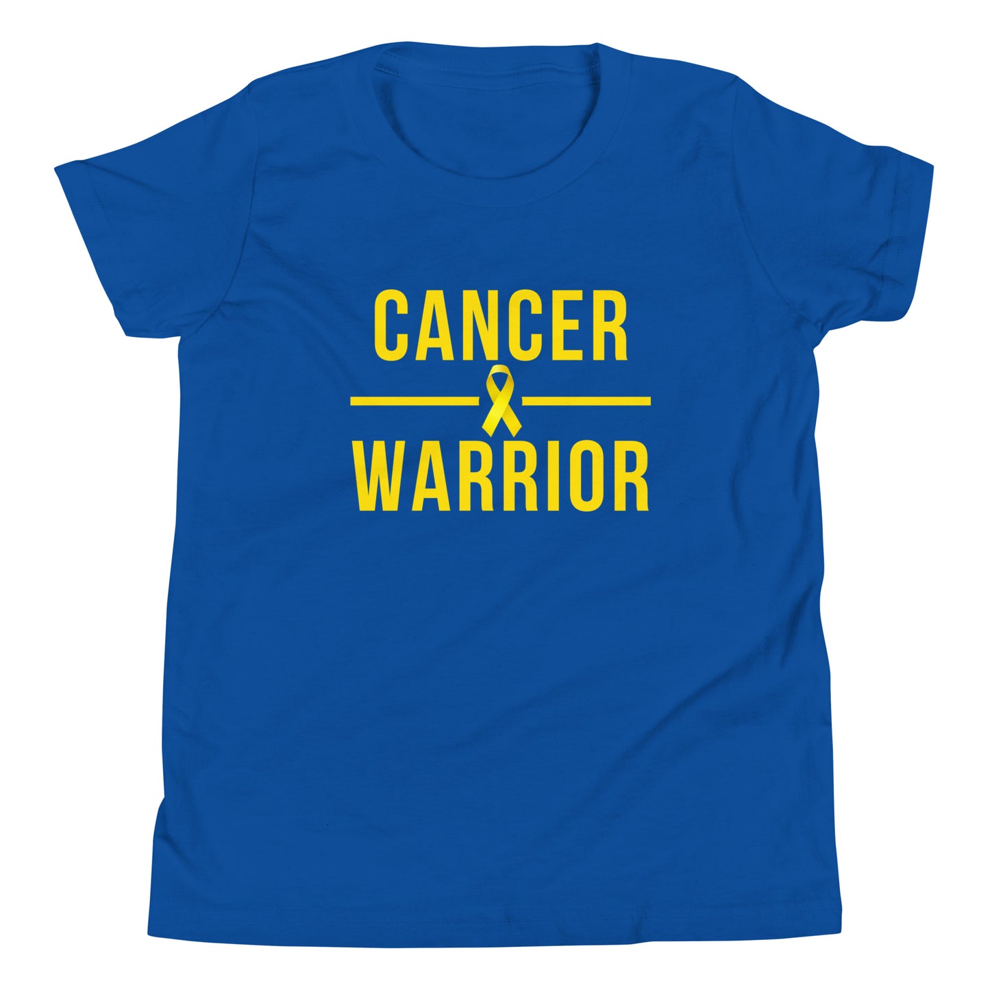 7) Cancer Warrior Ribbon Youth Tee